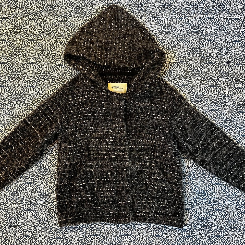 Isabel Marant textured hooded wool jacket